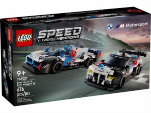 LEGO Speed Champions 76922 Samochody wyścigowe BMW M4 GT3 & BMW M Hybrid V8