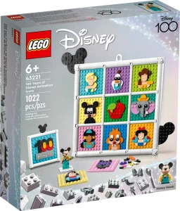 LEGO Disney 43221 100 lat kultowych animacji Disneya