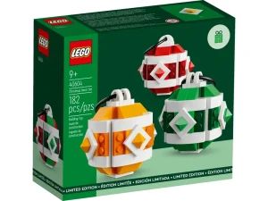 LEGO Okolicznościowe 40604 Zestaw świątecznych ozdób