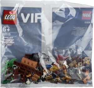 LEGO Okolicznościowe 40515 Pirates Piraci i skarby - zestaw dodatkowy VIP
