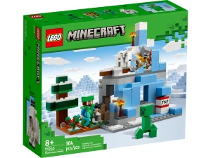 LEGO Minecraft 21243 Ośnieżone szczyty