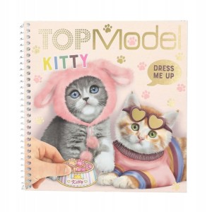 Top Model 12965 Wyklejanka Dress Me Up KITTY Kotek