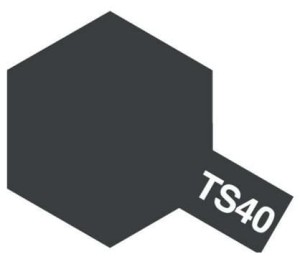 TAMIYA 85040 TS-40 Metallic Black - farba spray