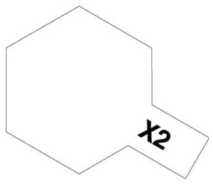 TAMIYA 81502 X-2 White 10ml - farba akrylowa