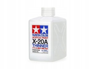 TAMIYA 81040 X-20A Thinner 250ml - rozcieńczalnik do akryli