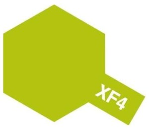 TAMIYA 81704 XF-4 Yellow Green 10ml - farba akrylowa