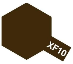 TAMIYA 81710 XF-10 Flat Brown 10ml - farba akrylowa