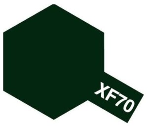 TAMIYA 81770 XF-70 Dark Green 2 10ml - farba akrylowa