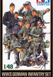 TAMIYA 32512 WWII German Infantry Set 1/48