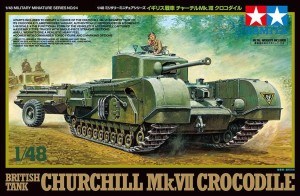 TAMIYA 32594 British Churchill Mk.VII Crocodile 1/48