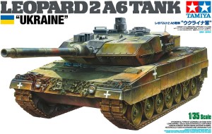 TAMIYA 25207 Leopard 2A6 Tank "Ukraine" 1/35