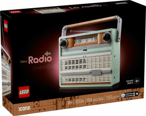 LEGO Icons 10334 Radio w stylu retro