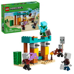 LEGO Minecraft 21267 Pustynny patrol złosadników