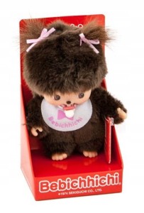 Monchhichi Dziewczynka ze śliniaczkiem 235550