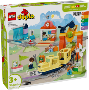 LEGO Duplo 10428 Duży interaktywny pociąg miejski