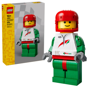 LEGO 40819 Duża minifigurka kierowcy wyścigowego