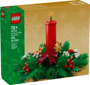 LEGO Święta 40743 Świąteczna dekoracja stołu