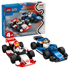 LEGO City 60464 F1 Bolidy Williams Racing i Haas F1