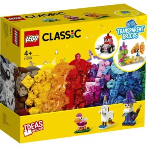 LEGO Classic 11013 Kreatywne przezroczyste klocki
