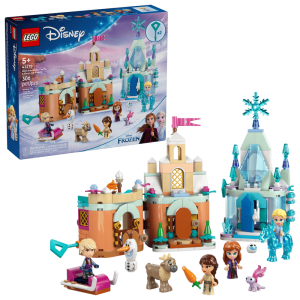 LEGO Disney 43278 Miniaturowy zamek w Arendelle i lodowy pałac Elzy