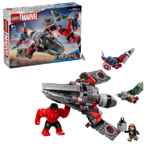 LEGO Marvel 76292 Kapitan Ameryka kontra Czerwony Hulk - bitwa