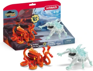 Schleich 70826 Eldrador Lodowy Robal vs Ognisty Kraken