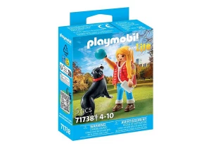 Playmobil 71738 Dziewczynka z psem pasterskim