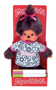Monchhichi Małpka z koszulką do kolorowania 223329