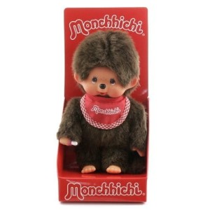 Monchhichi Chłopiec w czerwonym śliniaczku 255010