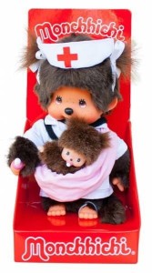 Monchhichi Pielęgniarka z dzieckiem 236480