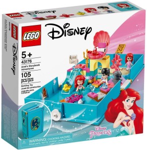 LEGO Disney 43176 Książka z przygodami Arielki