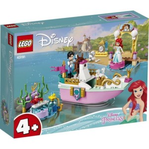 LEGO Disney 43191 Świąteczna łódź Arielki