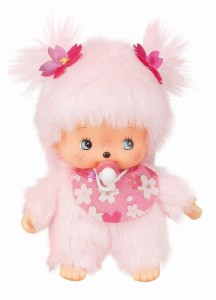 Monchhichi Małpka dziecko różowa 242443