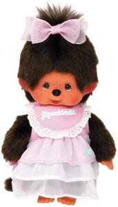 Monchhichi Małpka w różowej sukience 221165