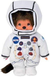 Monchhichi Małpka chłopiec w kombinezonie astronauty 221257
