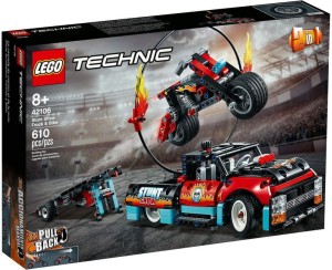 LEGO Technic 42106 Furgonetka i motocykl kaskaderski