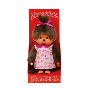 Monchhichi 233861 W sukience ze słodkościami