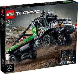 42129 Technic Ciężarówka Mercedes-Benz Zetros z napędem na 4 koła