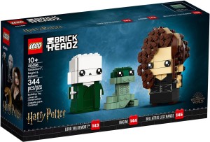 LEGO Harry Potter 40496 Harry Potter Voldemort, Nagini i Bellatrix BrickHeadz