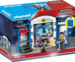 Playmobil 70306 Play Box Posterunek policji