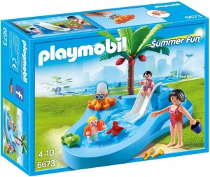Playmobil 6673 Dziecięcy basenik ze zjeżdżalnią