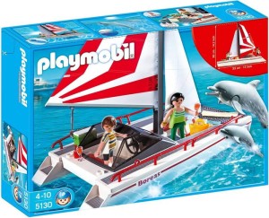 Playmobil 5130 Katamaran z delfinami