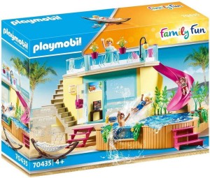 Playmobil 70435 Bungalow z basenem