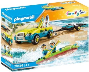 Playmobil 70436 Auto z przyczepką na kanu