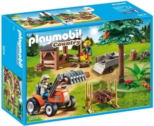 Playmobil 6814 Drwal z traktorem