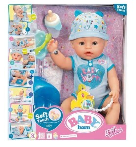 Baby Born 824375 Lalka interaktywna Chłopiec