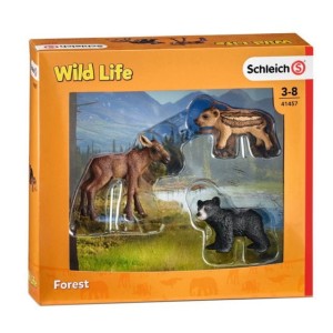 Schleich 41457 Młode zwierzęta leśne