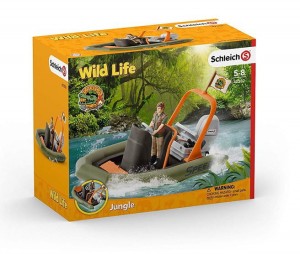 Schleich 42352 Ponton ze strażnikiem