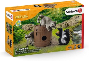 Schleich 42532 Szopy pracze i skunks