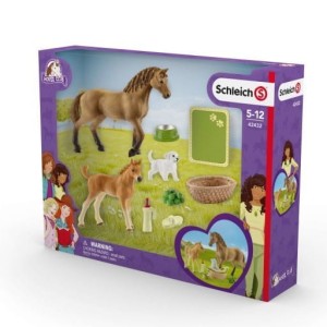 Schleich 42432 Zestaw do pielęgnacji ze zwierzętami